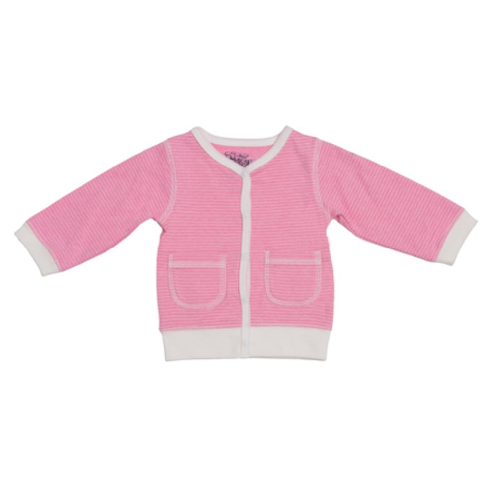 Kapital K Layette Balloon Pink Cardigan
